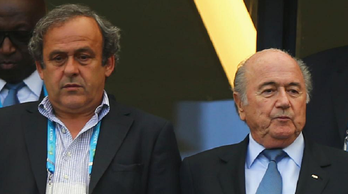 Pidieron un año y ocho meses de prisión para Blatter y Platini