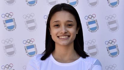 Giulia Sendra﻿ ganó la medalla de oro en Taekwondo.
