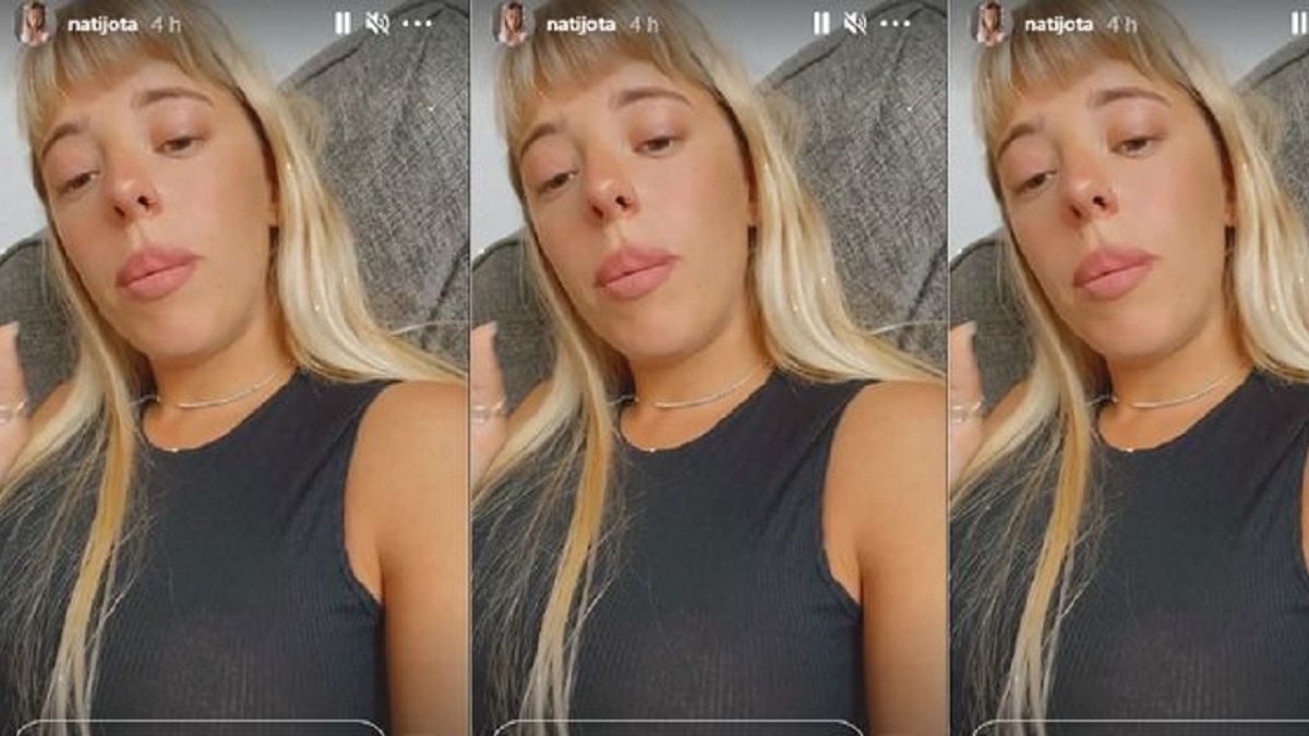 Nati Jota denunció que le envían fotos íntimas