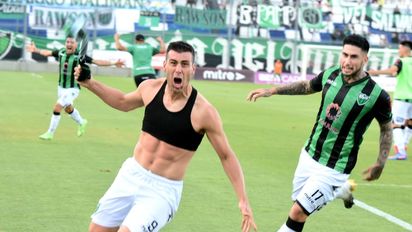 San Martín le ganó un partidazo a Deportivo Madryn. Fotos: Adrián Carrizo. 