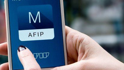 Aplicación móvil de AFIP.