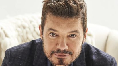 Marcelo Tinelli se mostró junto a Paula Robles