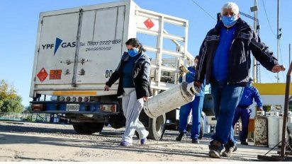 Angaco: el lunes, el operativo de garrafa social llega a Villa del Salvador
