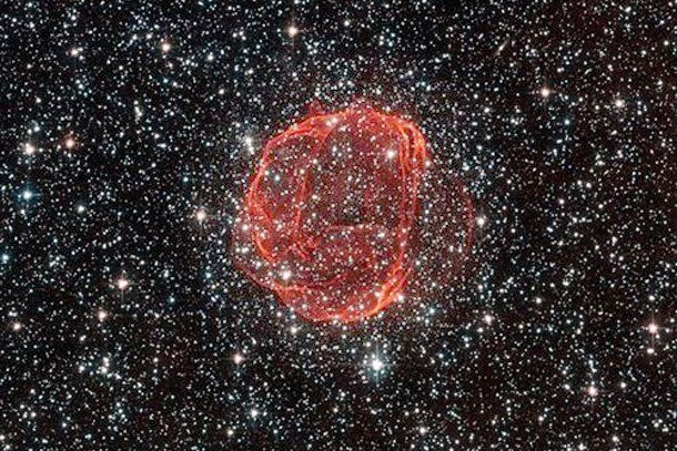 Hubble ve los restos de una estrella hecha supernova