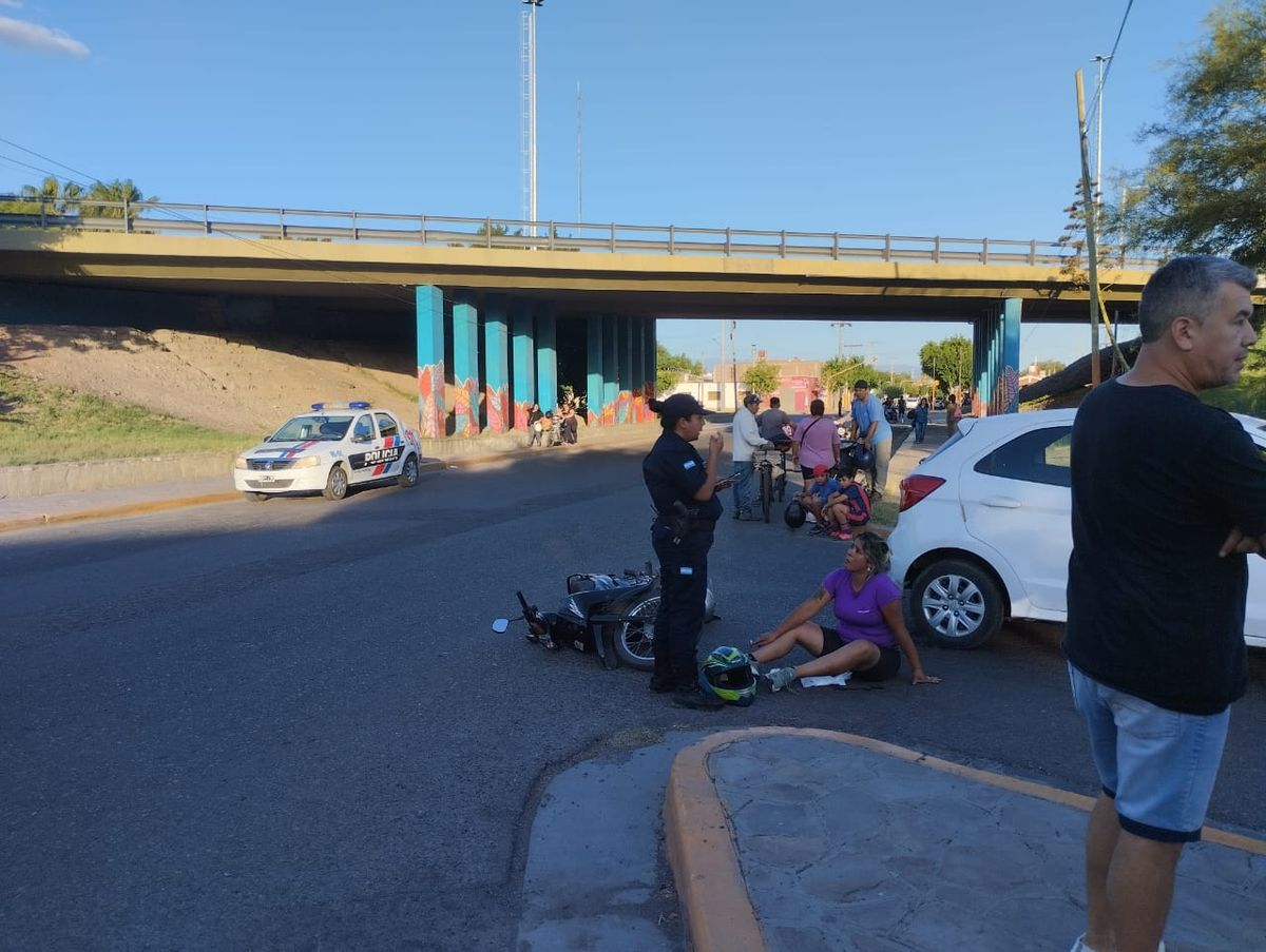 Una esquina de Santa Lucía de nuevo escenario de un siniestro vial