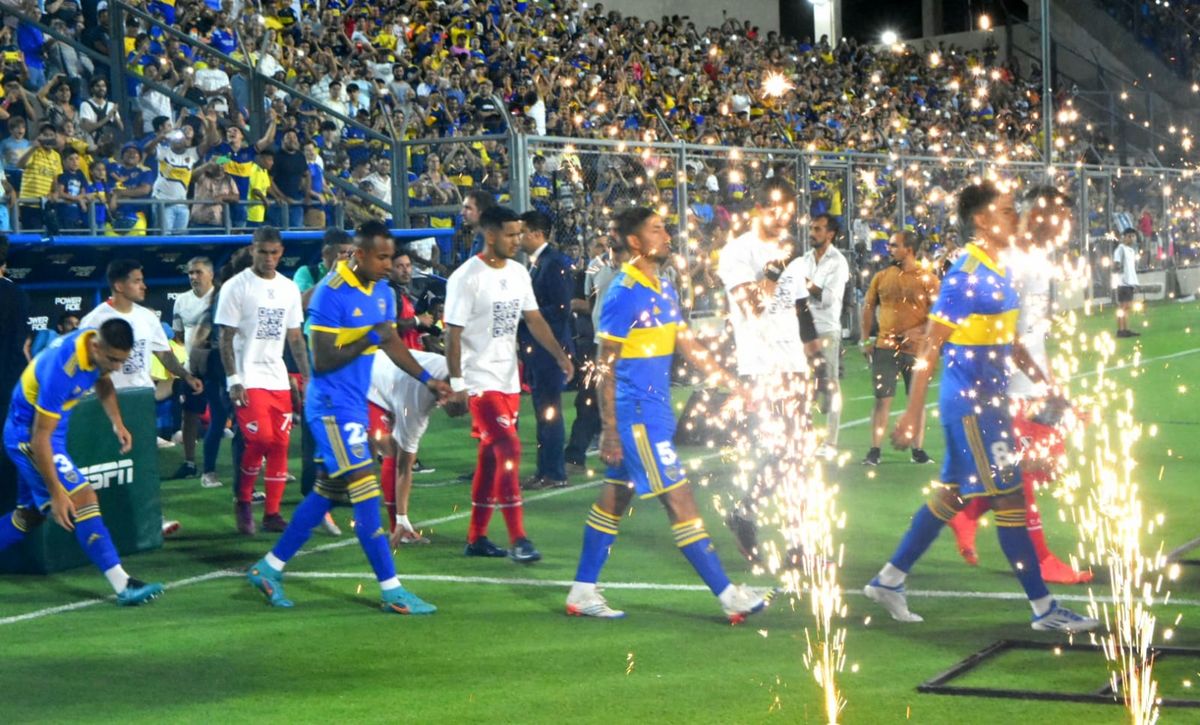 Boca empató 0 a 0 con Independiente en el inicio del Torneo de Verano. Fotos: Adrián Carrizo. 