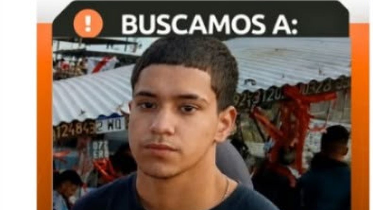 Urgente: buscan a un adolescente de 14 años