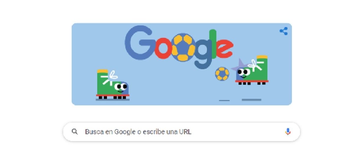 El doodle de Google celebra el arranque del Mundial de Qatar 2022