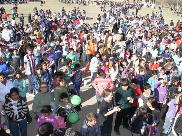 Miles de chicos participaron de los festejos del Día del Niño
