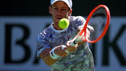 Diego Schwartzman quedó eliminado de Indian Wells.
