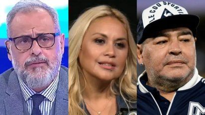 Rial le avisó a Verónica Ojeda del fallecimiento de Maradona. (Foto: diarioshow)