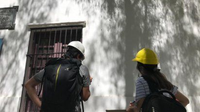 Arquitectos en la Casa de Sarmiento