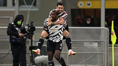 Manchester United sacó a Milan de la Europa League. 