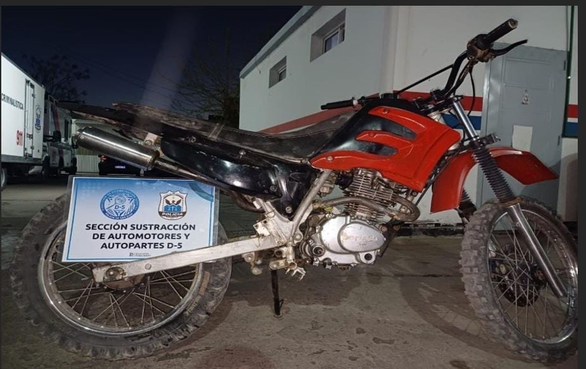 Desbaratan una red de robos: secuestraron 4 motos y una camioneta adulterada