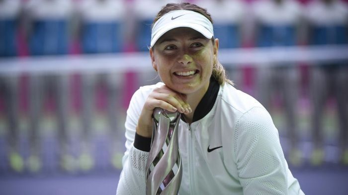 Sharapova ganó su primer título WTA tras la suspensión de 15 meses por dopaje