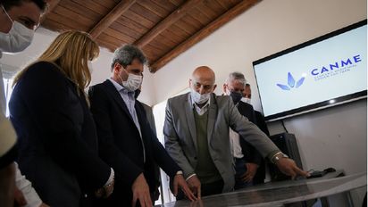 Uñac destacó el empleo que generará la producción de cannabis medicinal