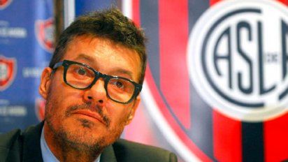 Tinelli se aleja de San Lorenzo para dedicarse a Showmatch