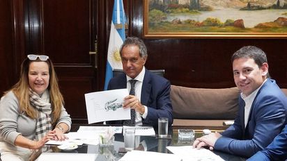 Con el eje en importaciones, el ministro de Producción se reunió con Scioli