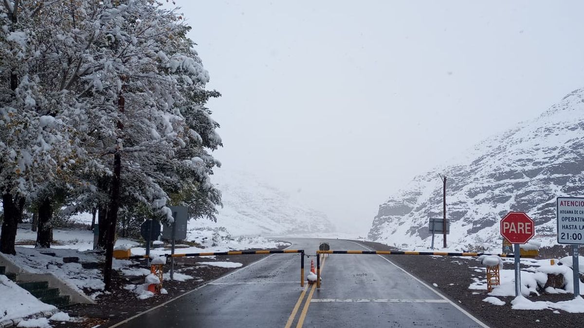 En fotos: así quedó el Paso de Agua Negra tras la intensa nevada