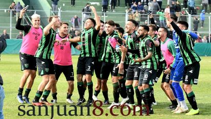 San Martín venció 1 a 0 a Ferro en el Hilario Sánchez (Foto: sanjuan8)