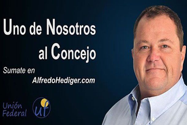 El empresario Hediger se presenta como candidato a concejal