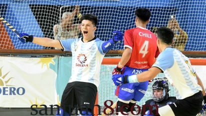Argentina venció a Chile y sigue a paso firme en el Mundial Sub19. Fotos: Adrián Carrizo. 