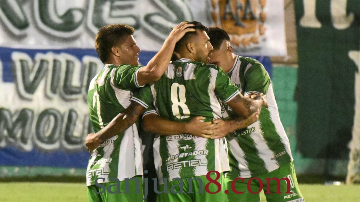 Desamparados goleó 4-0 a San Lorenzo de Ullum. (Foto: Adrián Carrizo)