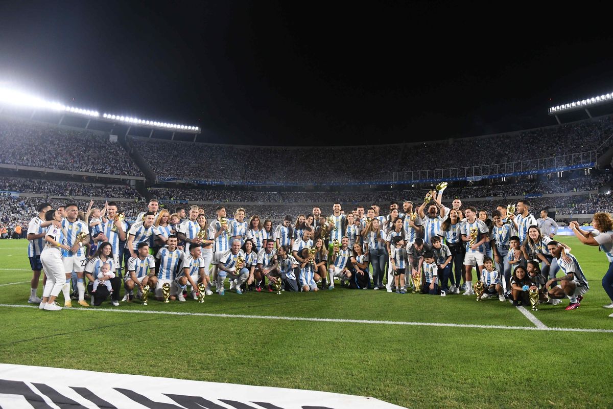 Los Campeones del Mundo tuvieron su gran festejo en Argentina