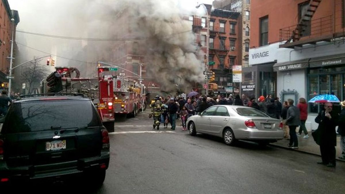 Varios Heridos Tras Explotar Y Colapsar Un Edificio En Nueva York