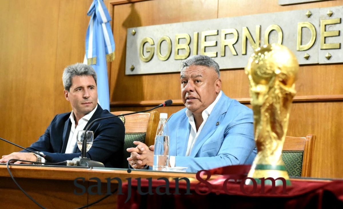 Chiqui Tapia emocionado: San Juan es la casa de la Selección