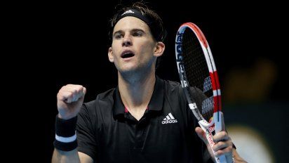 Thiem dio la sorpresa y sacó a Djokovic de la final del Masters de Londres (Foto ATP)