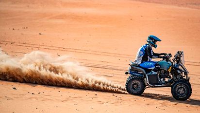 Manuel Andújar, piloto del Rally Dakar.