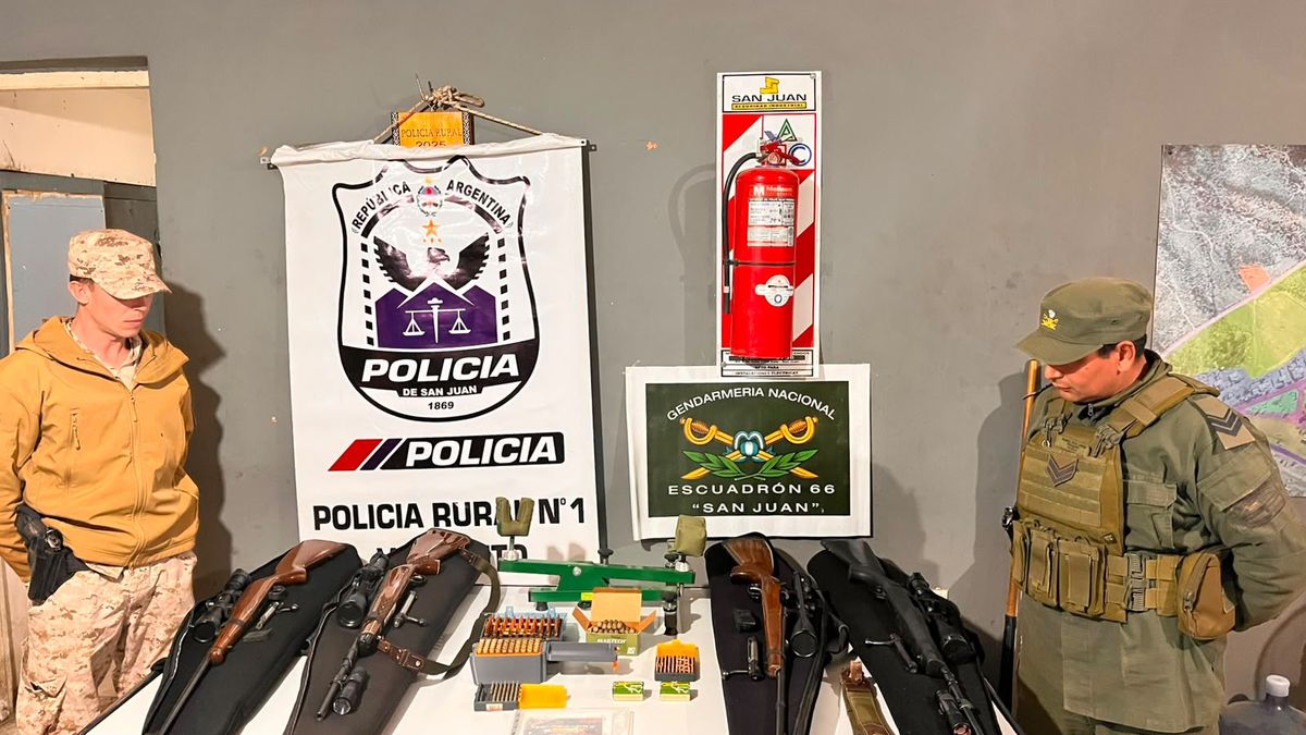 Imputaron a dos hombres por realizar disparos con armas de fuego en Caucete