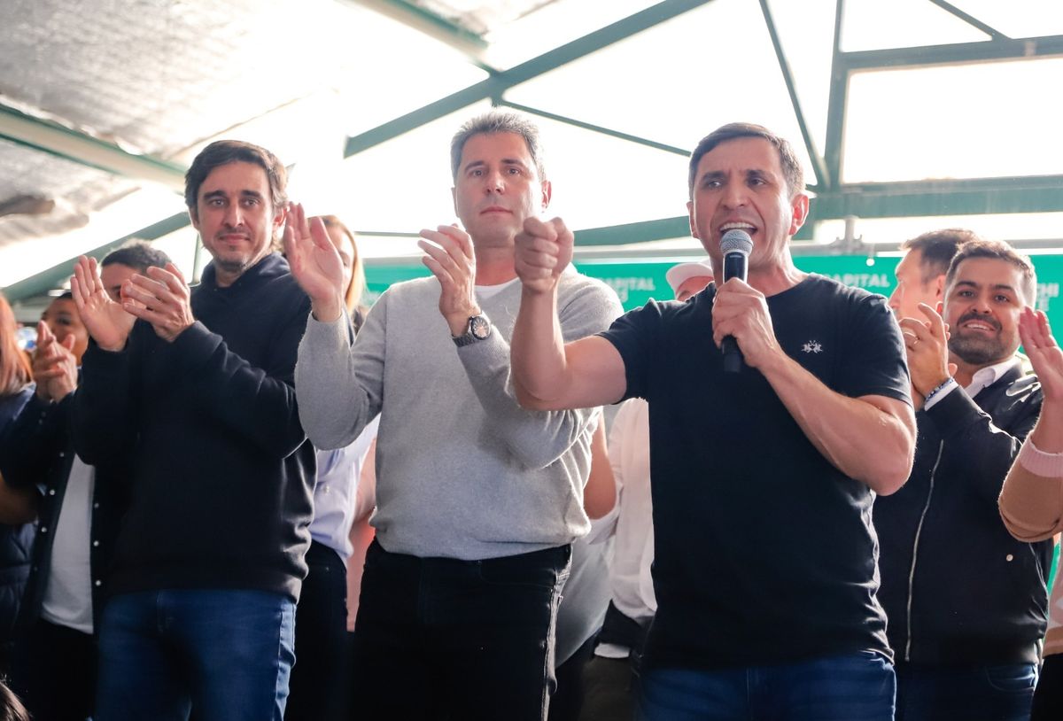 En Un Multitudinario Acto Uñac Y Baistrocchi Cerraron La Campaña