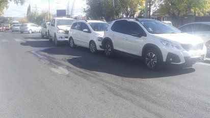 Choque en cadena en Desamparados: impactaron 4 vehículos