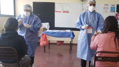 Realizaron 60 testeos preventivos para monitorear las escuelas