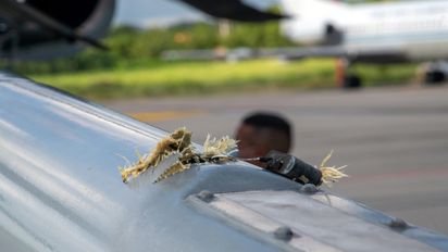 Atacaron al presidente de Colombia mientras viajaba en helicóptero.