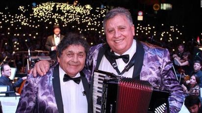 Rubén “Cacho” Deicas y Marcos Camino de Los Palmeras.