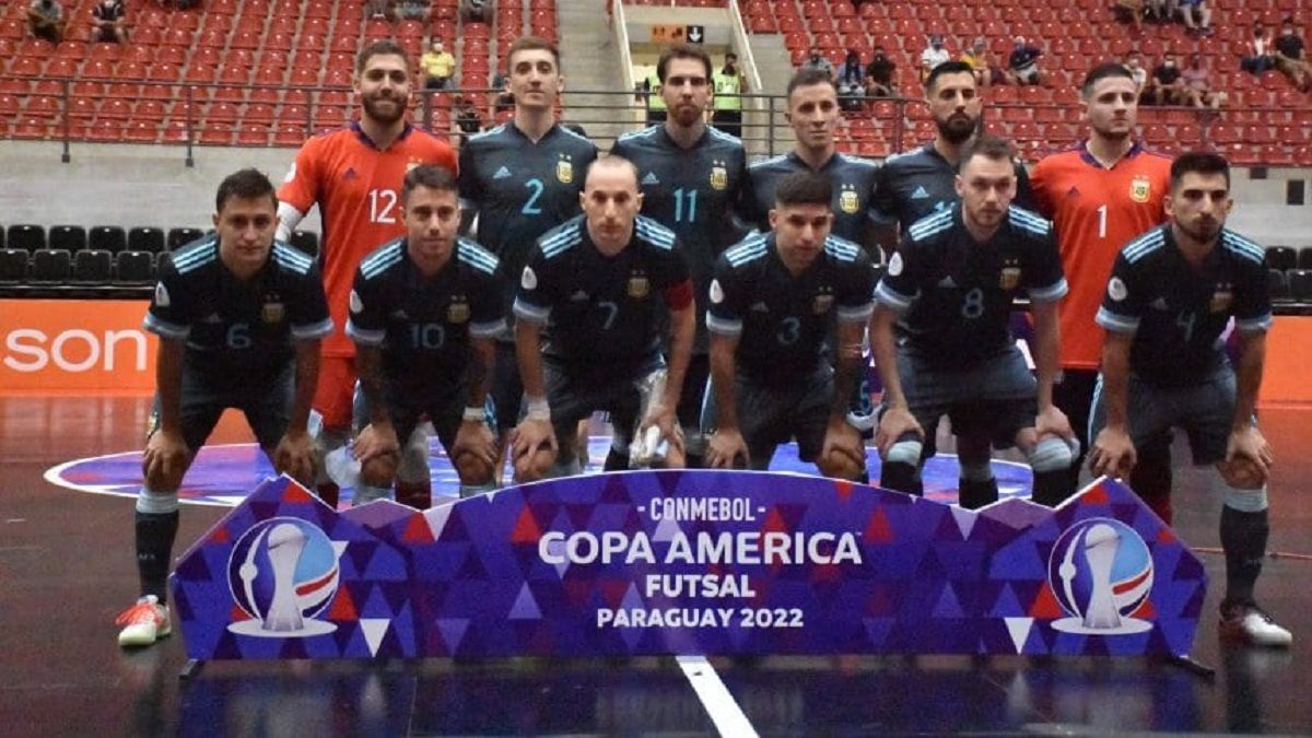 La Selección Argentina de futsal goleó a Perú