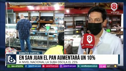 Manuel Rodríguez de la Cámara de Panaderos confirmó una nueva suba en el precio del pan.