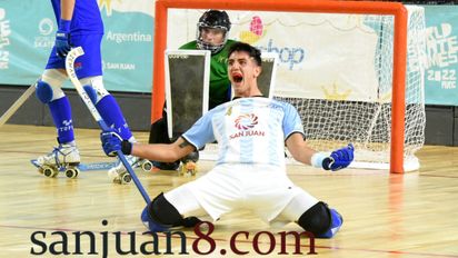 Argentina le ganó a Italia un juego clave para la clasificación. Fotos: Adrián Carrizo. 
