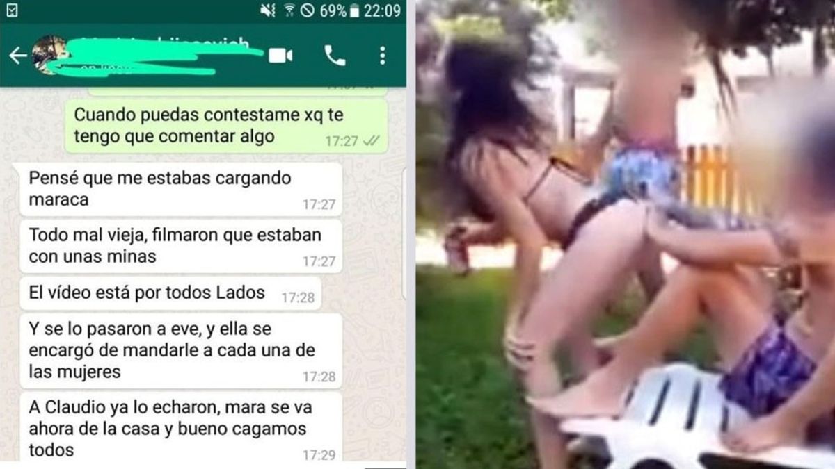 Tras el escrache por la fiesta sexual, aparecieron los mensajes: Se van a  divorciar todos