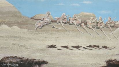 Por primera vez, Ischigualasto expone una muestra pictórica