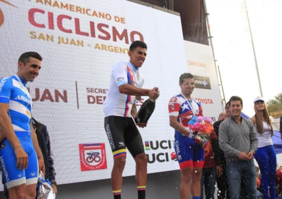 Richeze le dio la medalla de plata a la Argentina en el Panamericano de Ciclismo