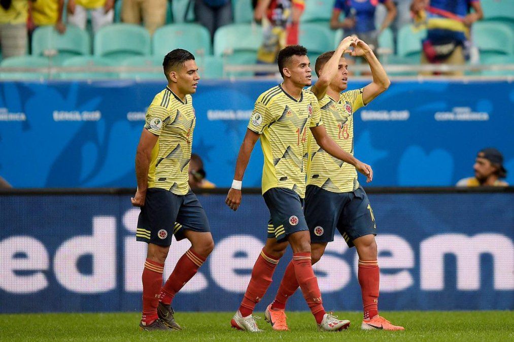 Colombia le ganó a Paraguay y se adjudicó el Grupo B de la Copa América