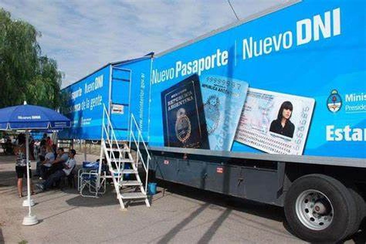 El camión del Renaper realizó más de 4.000 trámites de DNI y pasaporte