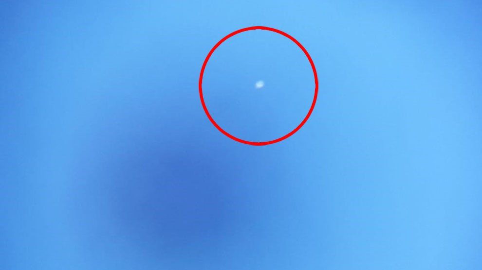 Captaron la imagen de un extraño objeto en el cielo sanjuanino