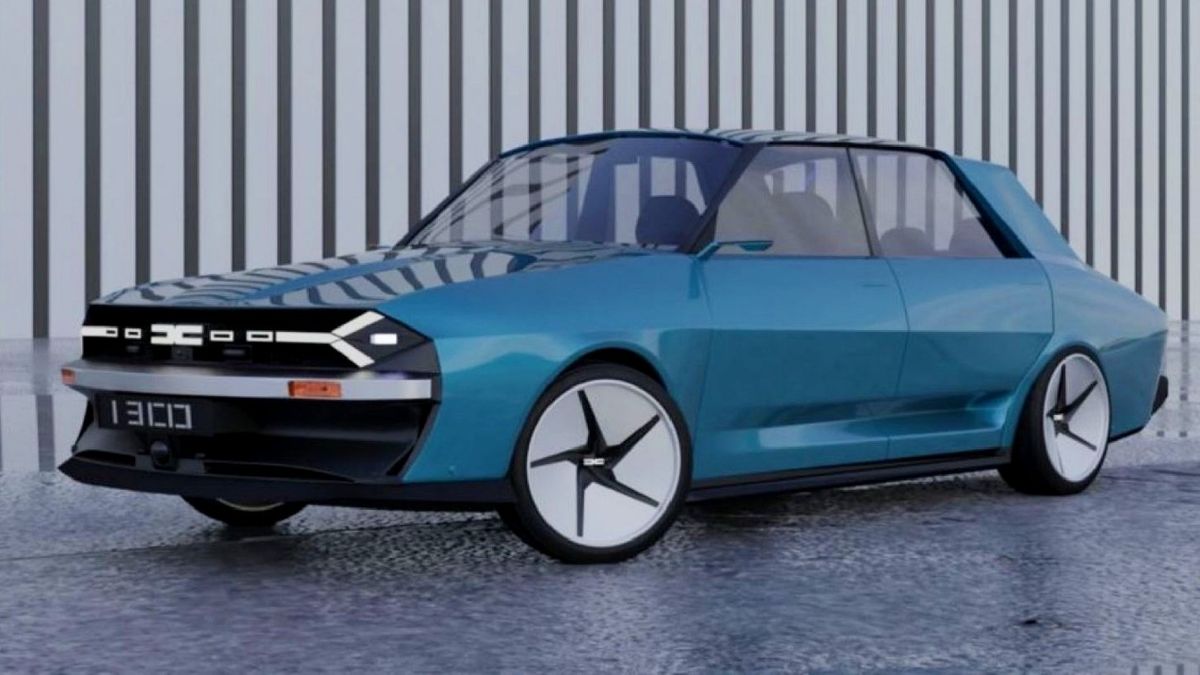 Presentaron un nuevo modelo futurista del Renault 12