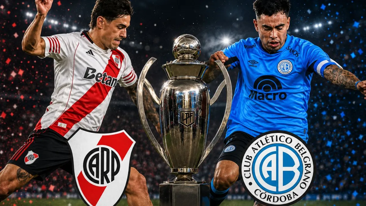 River y Belgrano se juegan la gloria: este domingo definen el Torneo Apertura 2026