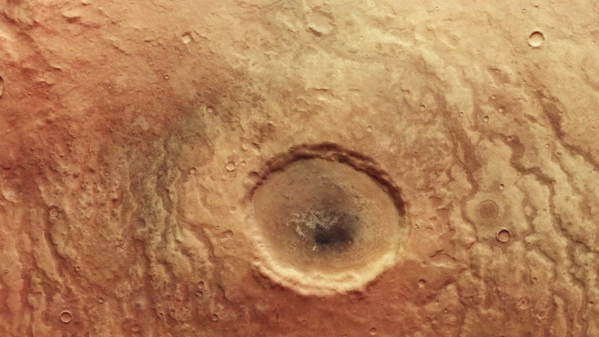 La Nasa reafirman que un cráter de Marte pudo ser habitable